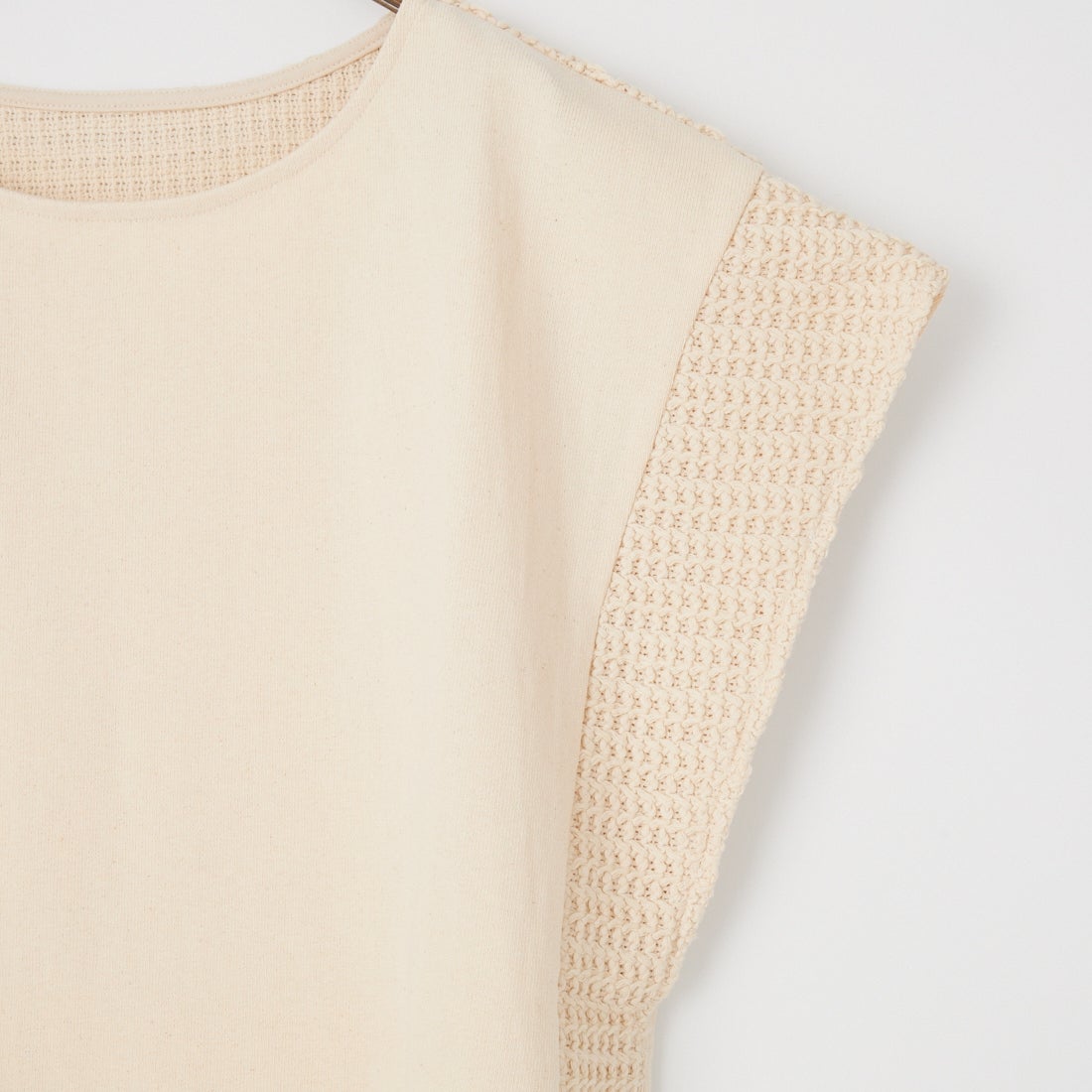 me. [ミードット] オーガニック&ラッセル 2WAYベスト [ME-23407-WA] 204 IVORY