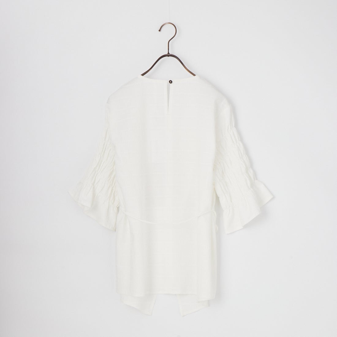 WHYTO. [ホワイト] スリットレイヤードブラウス [WHT26HBL4086] OFFWHITE