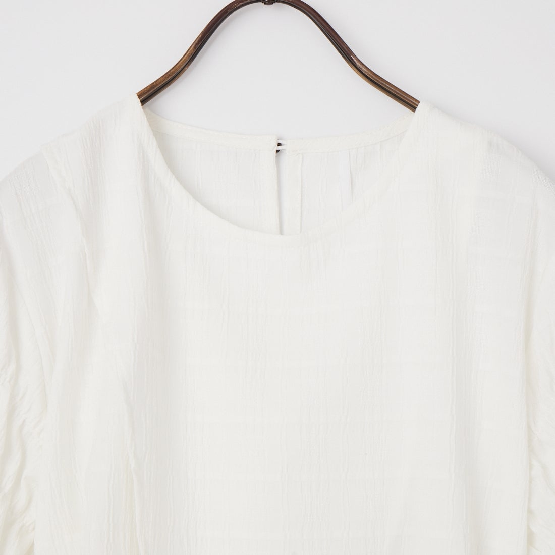 WHYTO. [ホワイト] スリットレイヤードブラウス [WHT26HBL4086] OFFWHITE