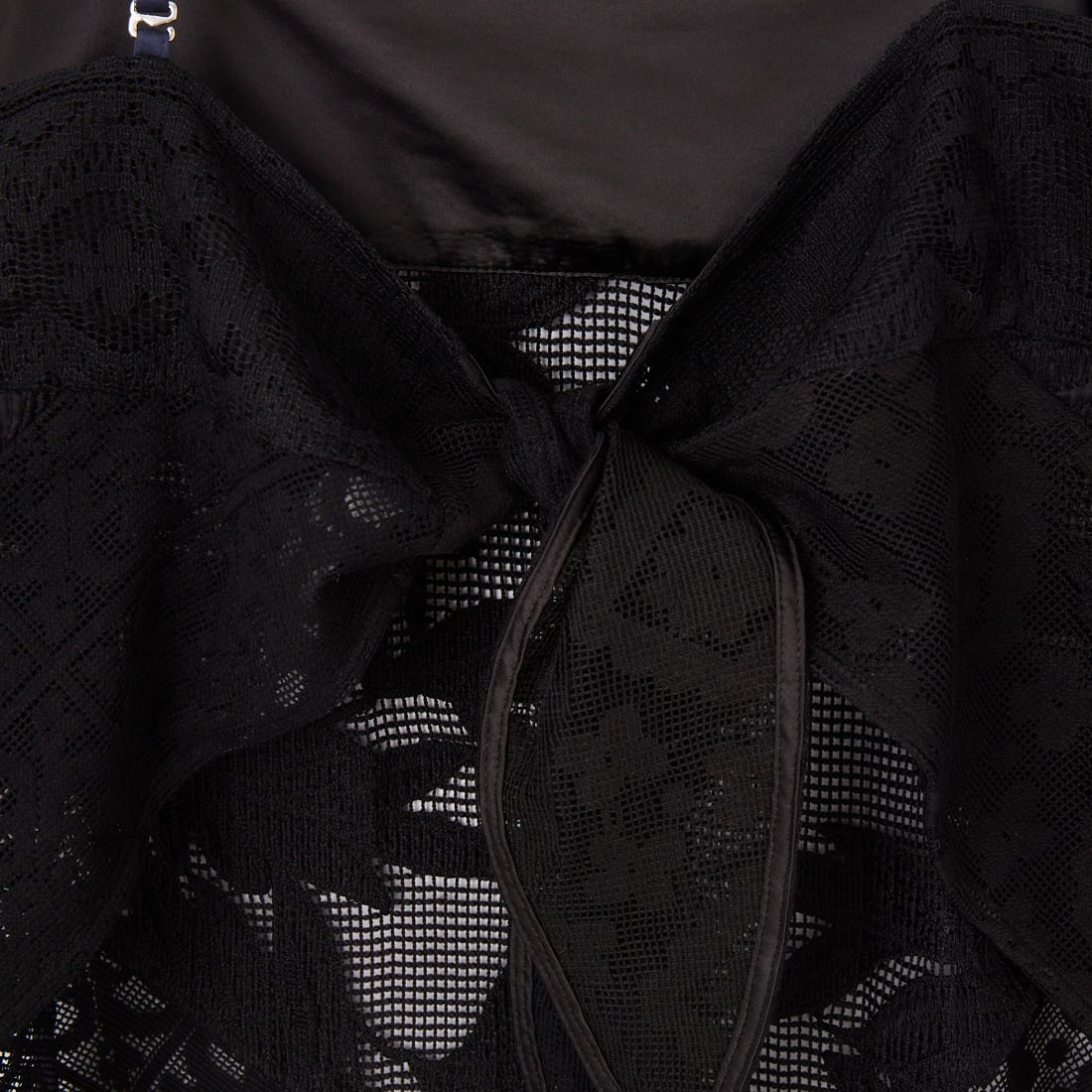 WHYTO. [ホワイト] レースコンビキャミソール [WHT26HBL4088] BLACK