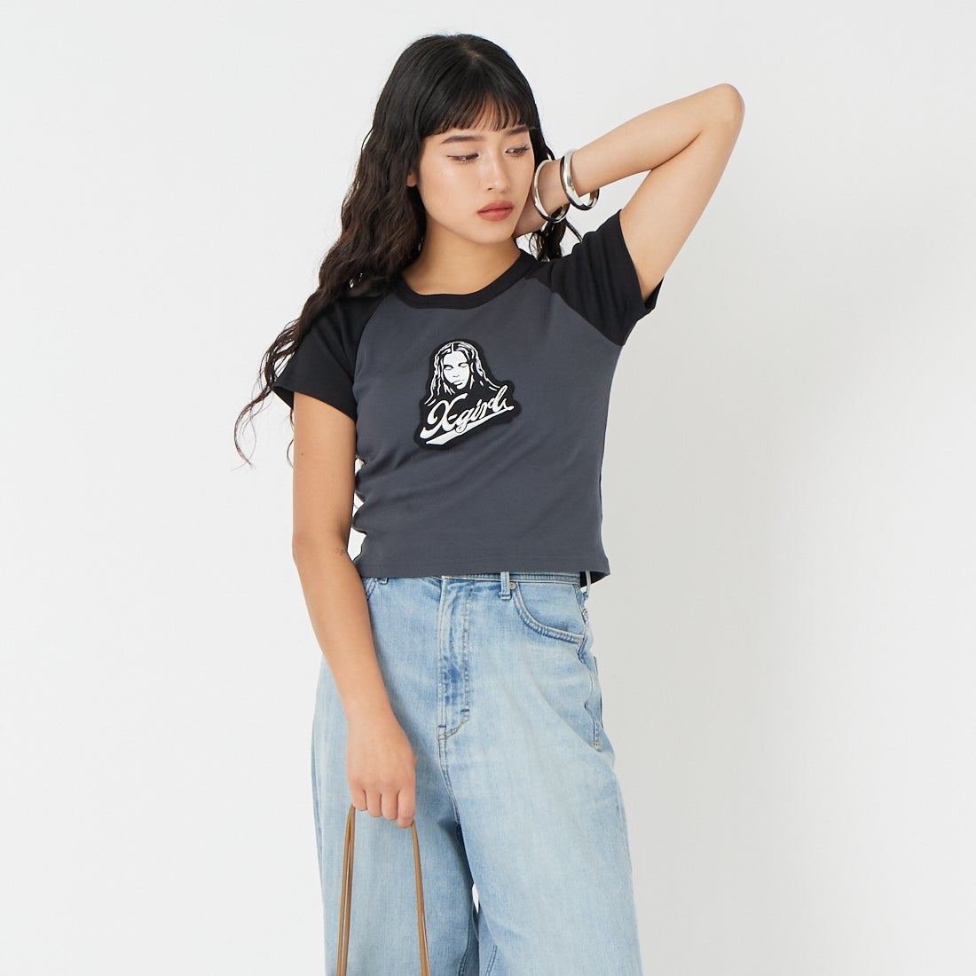 CHARCOAL&&モデル身長：162cm 着用サイズ：M&&