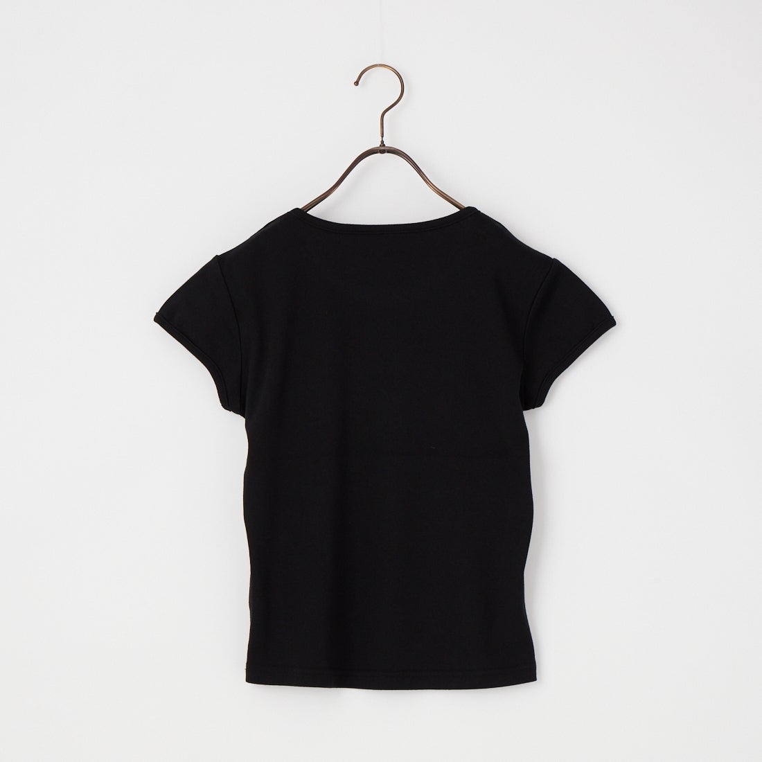 X-girl [エックスガール] ラインストーンオーバルロゴベビーTシャツ [105261011010] BLACK