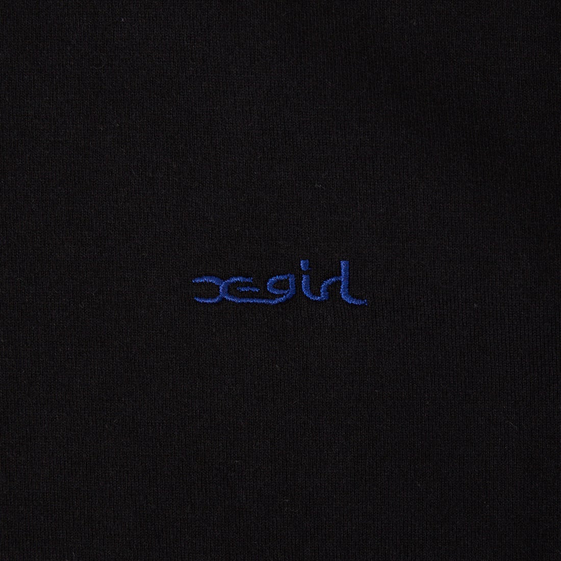 X-girl [エックスガール] フェイスロゴショートTシャツ [105261011007] BLACK