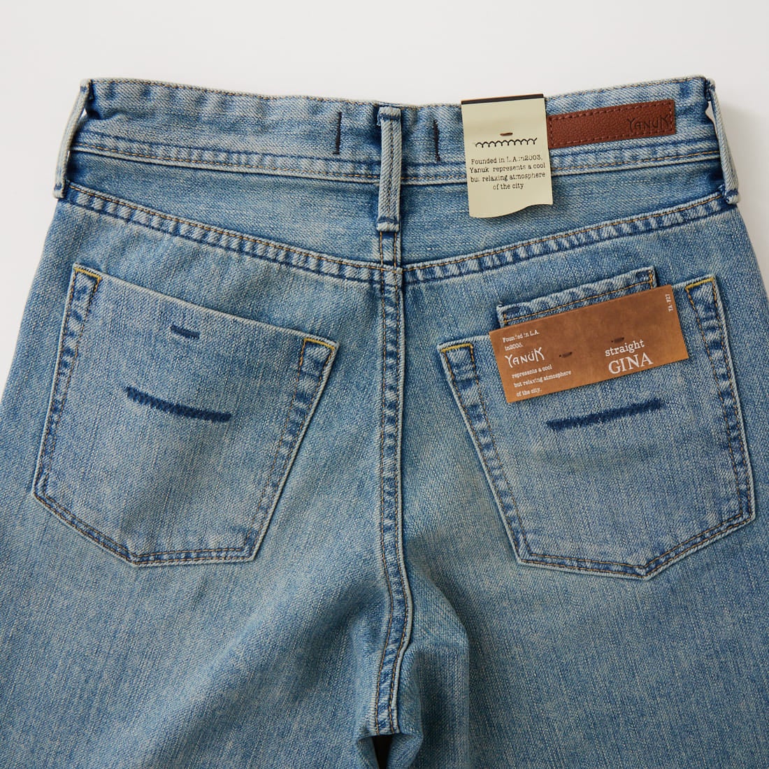YANUK [ヤヌーク] ストレートデニム GINA [57162032] TVS
