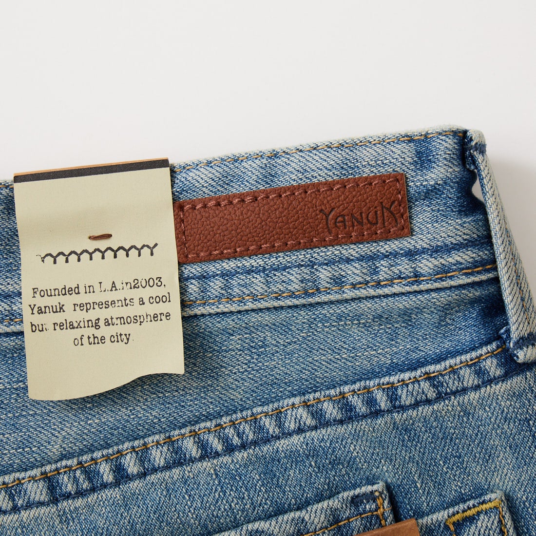YANUK [ヤヌーク] ストレートデニム GINA [57162032] TVS