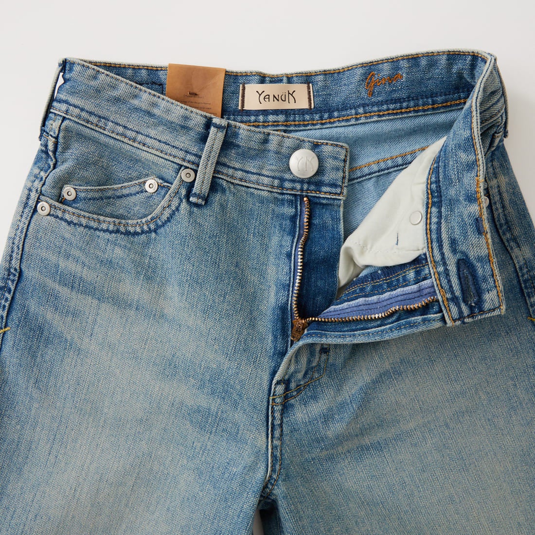 YANUK [ヤヌーク] ストレートデニム GINA [57162032] TVS