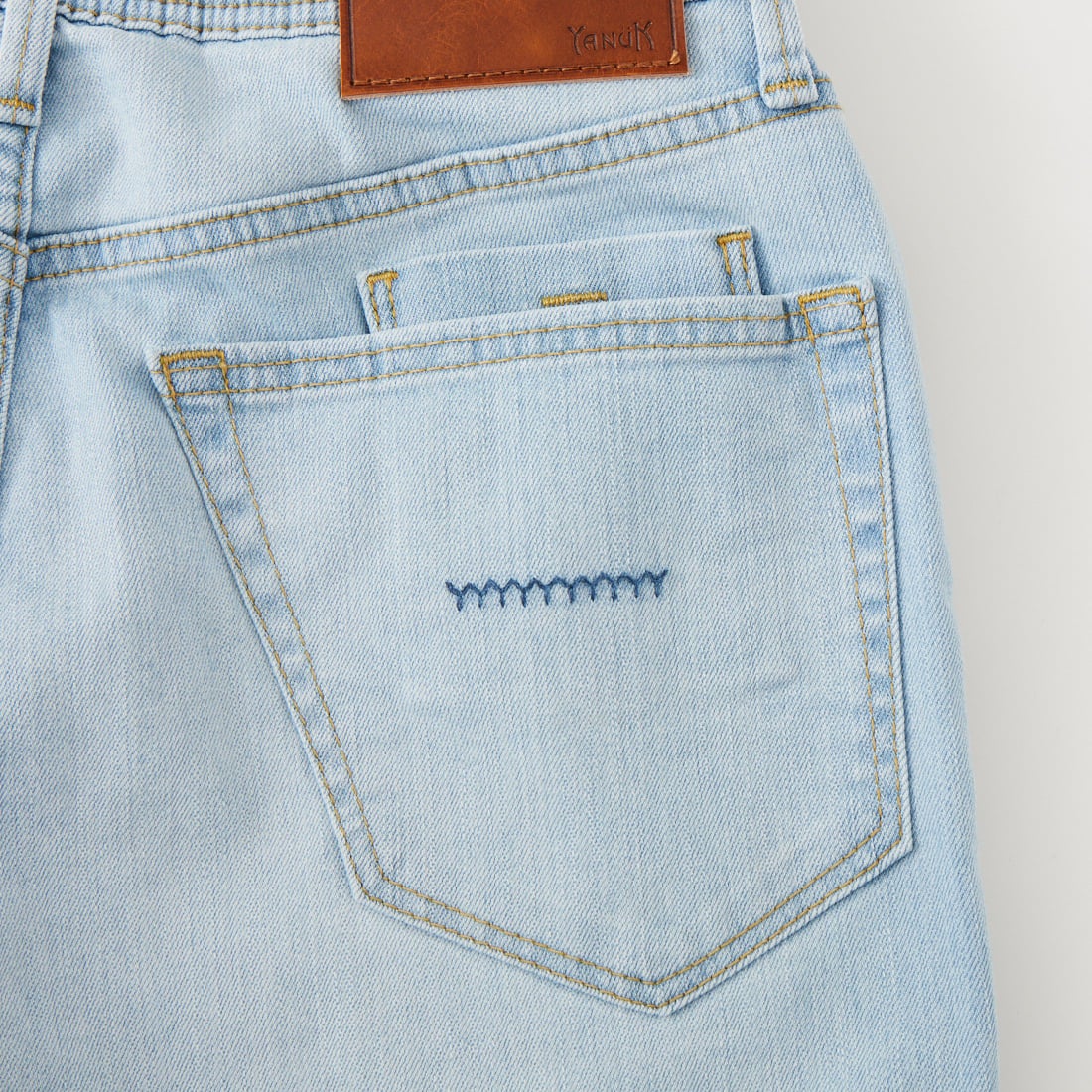 YANUK [ヤヌーク] Really Light ワイドストレート Roomy [57261041] AIC