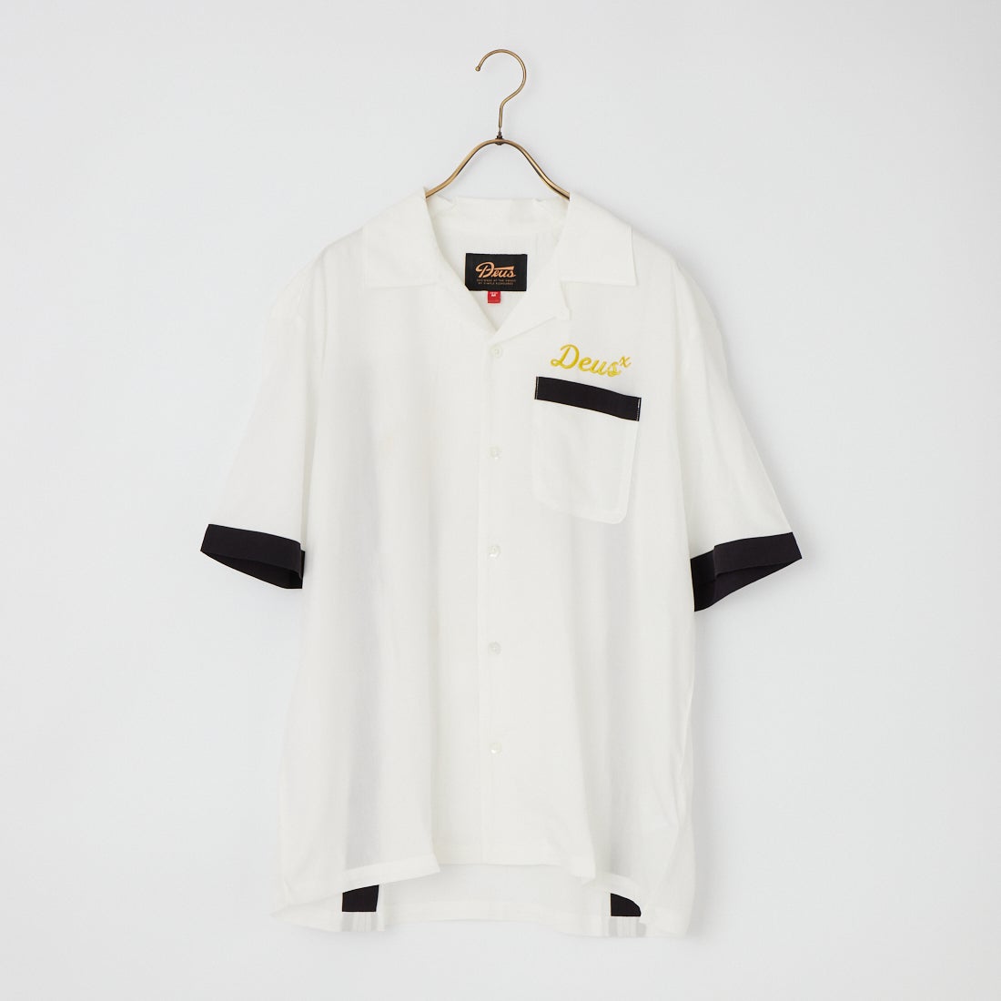 DEUS EX MACHINA [デウス エクス マキナ] HISSSTERICAL ボウリングシャツ [D261MSH314] VINTAGE WH