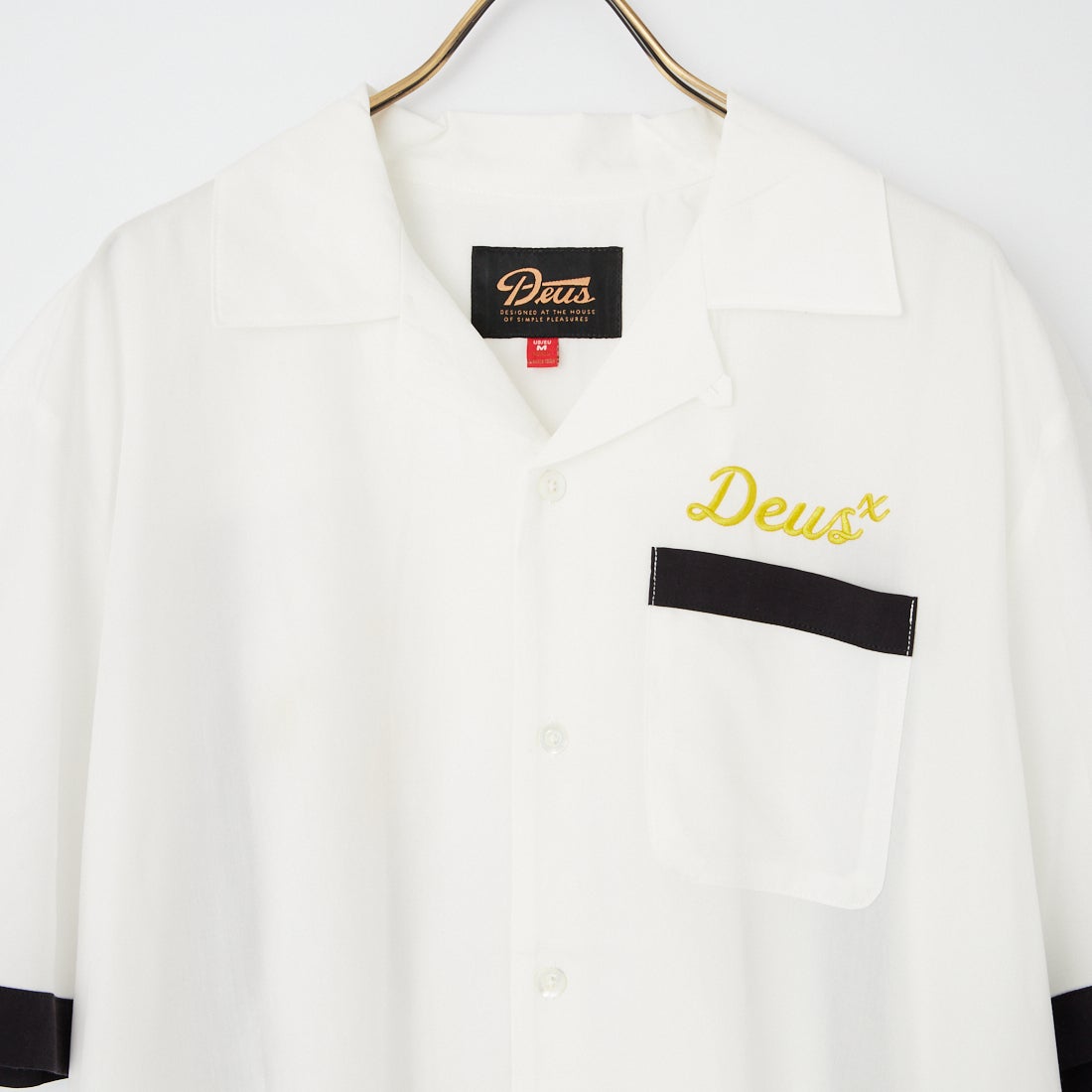 DEUS EX MACHINA [デウス エクス マキナ] HISSSTERICAL ボウリングシャツ [D261MSH314] VINTAGE WH