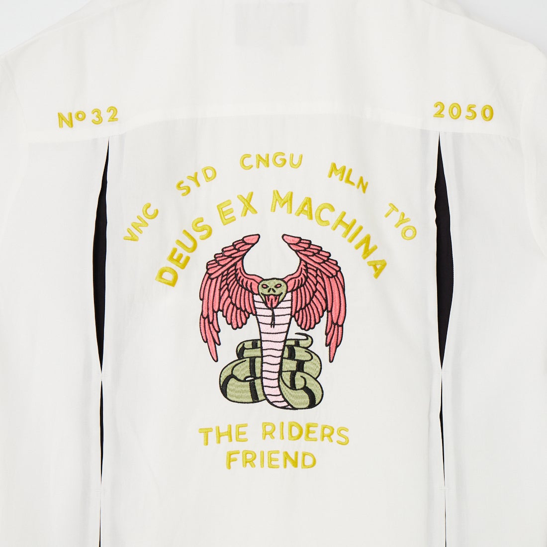 DEUS EX MACHINA [デウス エクス マキナ] HISSSTERICAL ボウリングシャツ [D261MSH314] VINTAGE WH