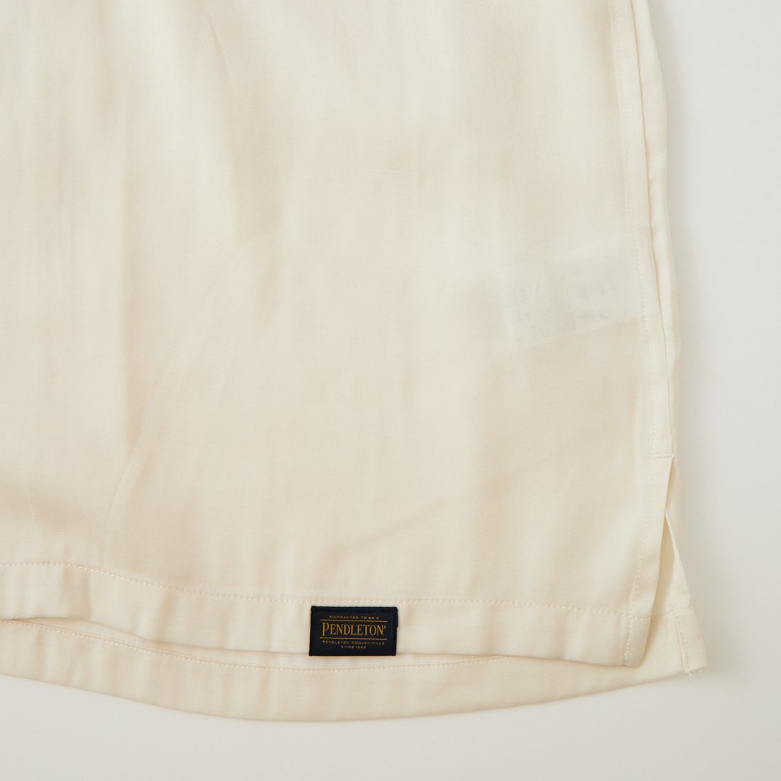 PENDLETON [ペンドルトン] ロゴ刺繍ショートスリーブシャツ [6275-4018] 28 OFF WHT