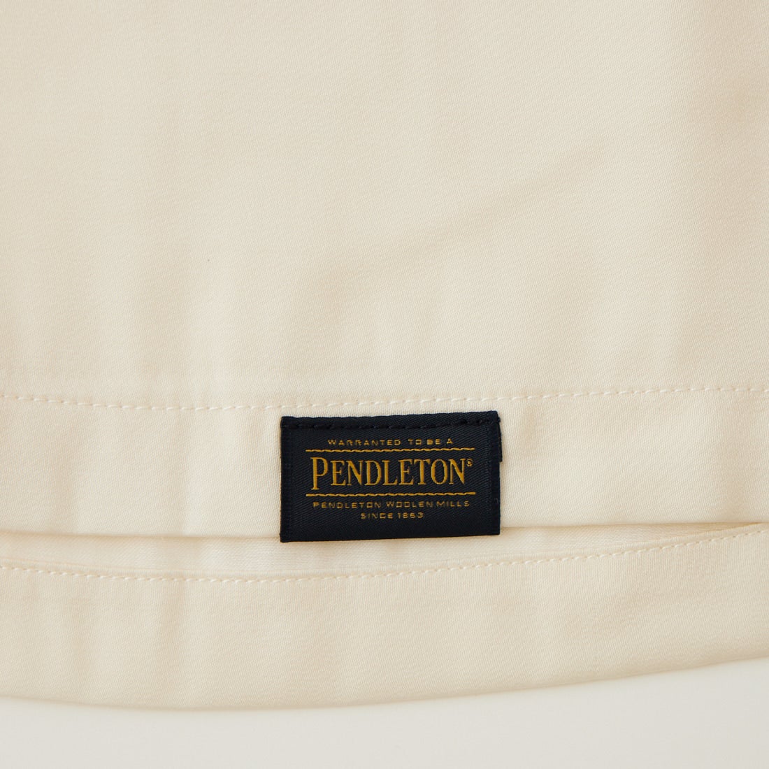 PENDLETON [ペンドルトン] ロゴ刺繍ショートスリーブシャツ [6275-4018] 28 OFF WHT