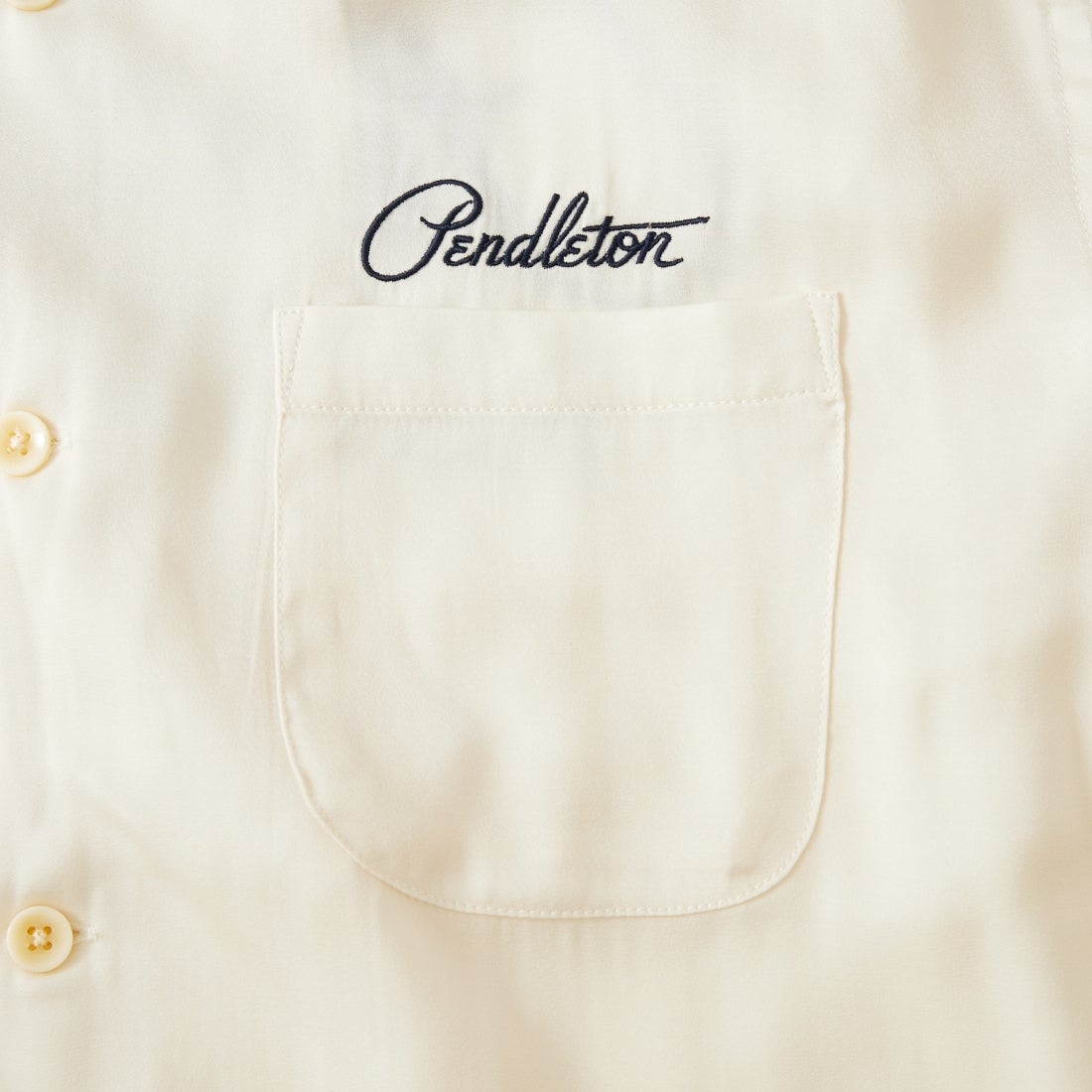PENDLETON [ペンドルトン] ロゴ刺繍ショートスリーブシャツ [6275-4018] 28 OFF WHT