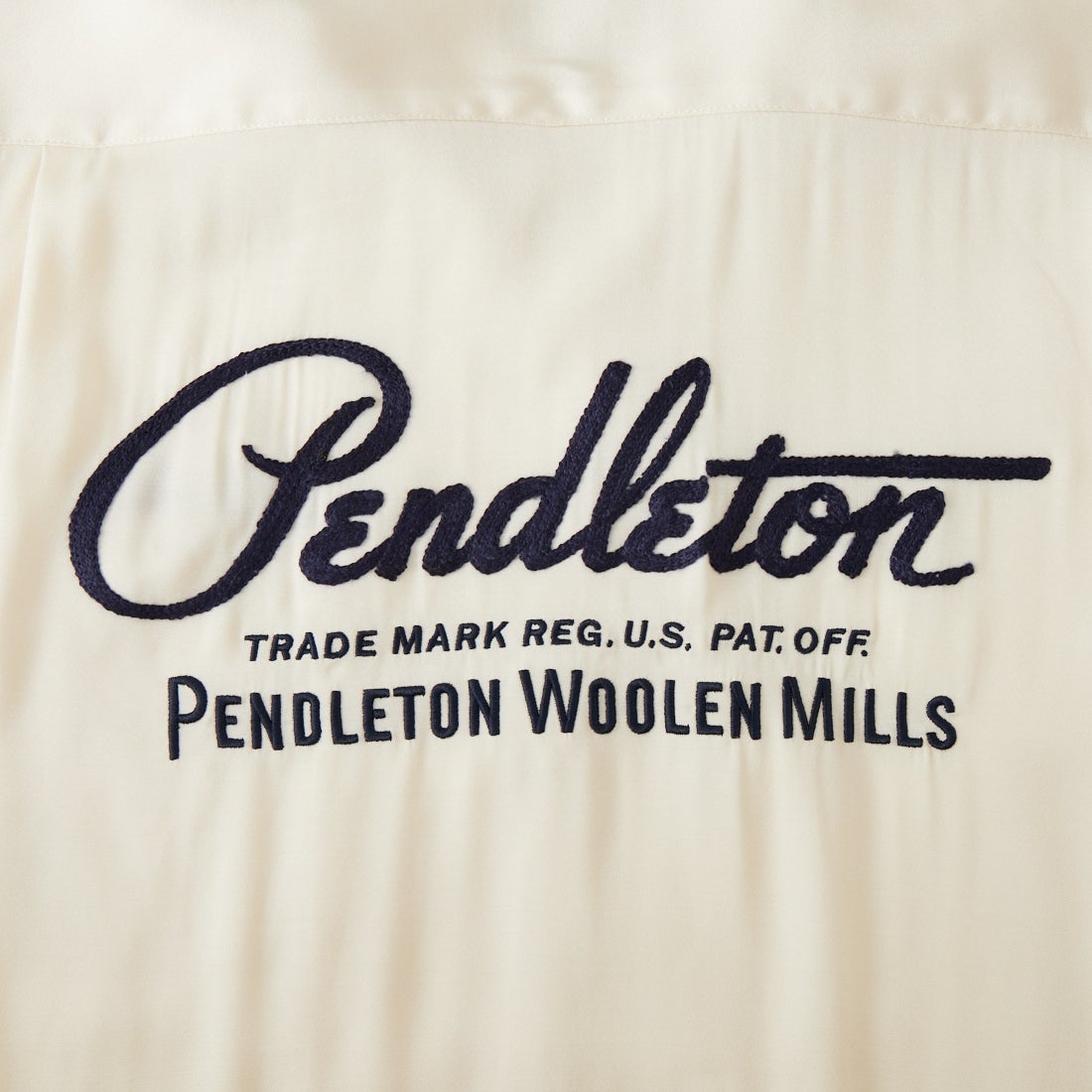 PENDLETON [ペンドルトン] ロゴ刺繍ショートスリーブシャツ [6275-4018] 28 OFF WHT