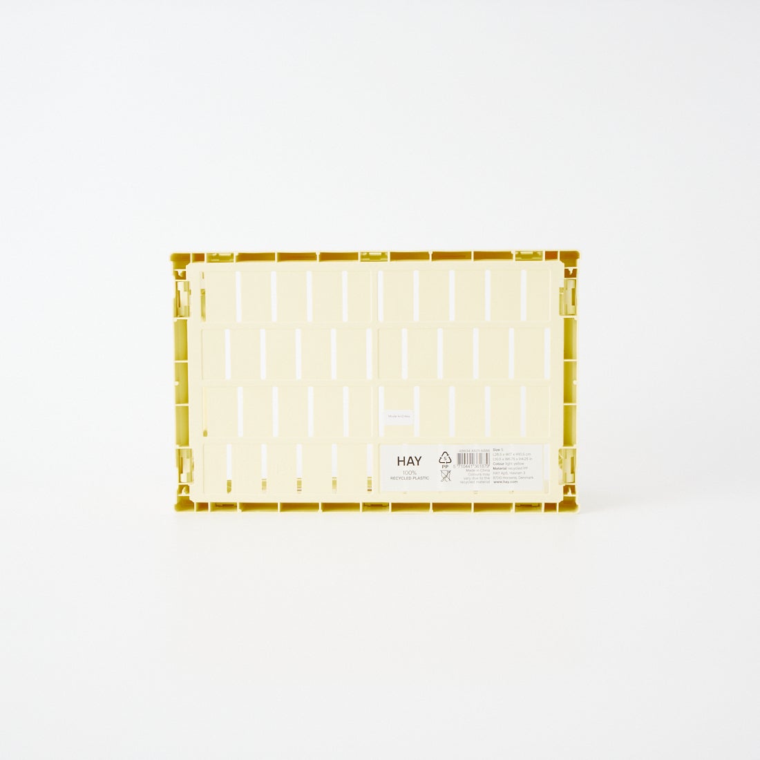 HAY [ヘイ] カラークレート S [2206761044521] LIGHT YELL