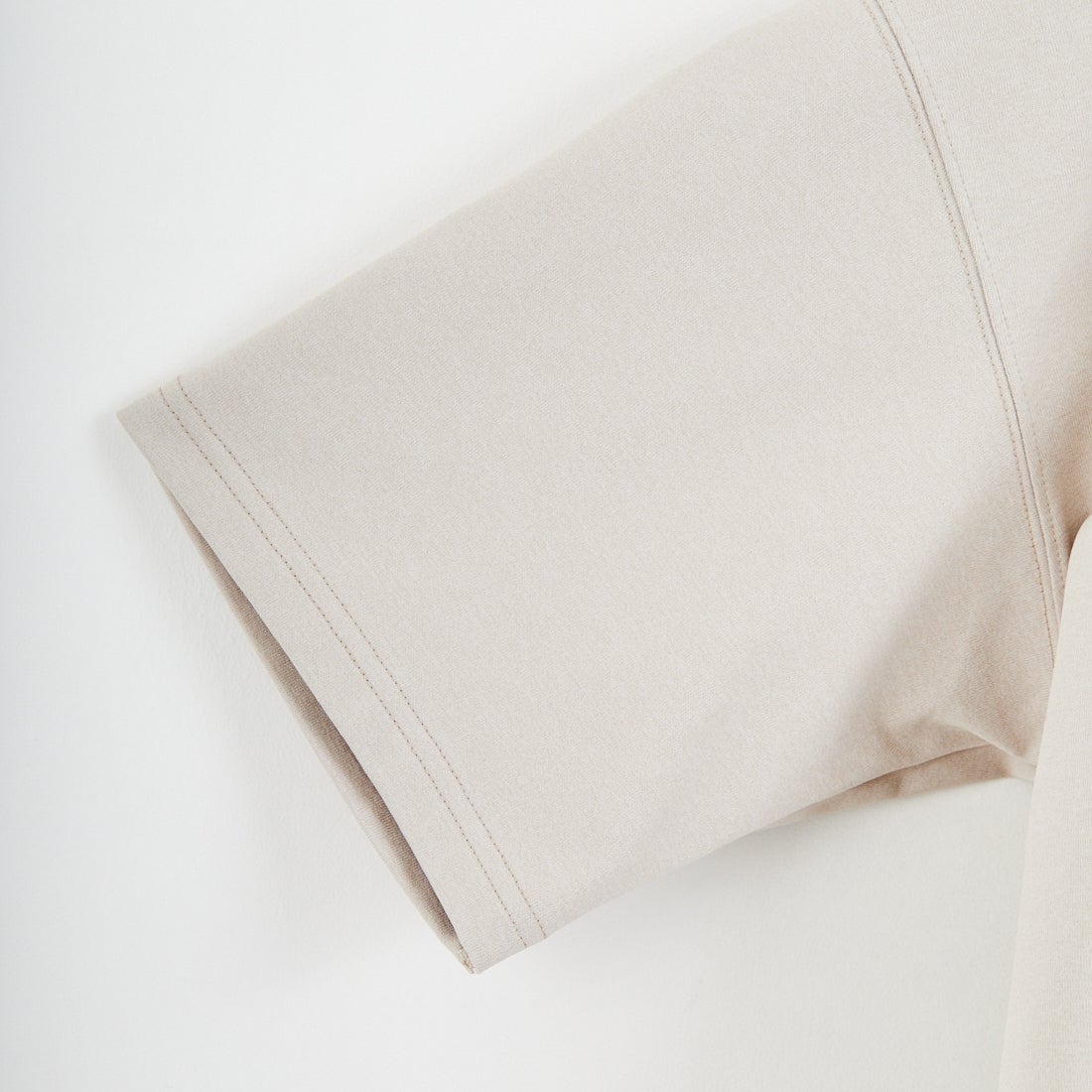 MIZUNO [ミズノ] 別注 ドローコード付き バックプリントTシャツ [D2JADW01-JF] GREIGE