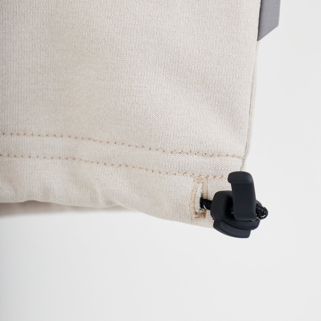 MIZUNO [ミズノ] 別注 ドローコード付き バックプリントTシャツ [D2JADW01-JF] GREIGE