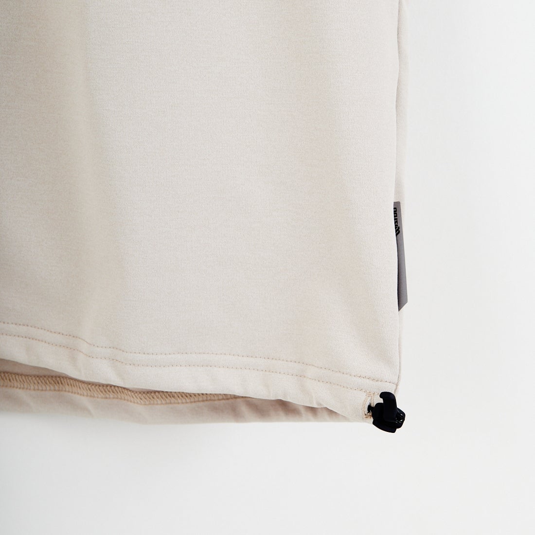 MIZUNO [ミズノ] 別注 ドローコード付き バックプリントTシャツ [D2JADW01-JF] GREIGE