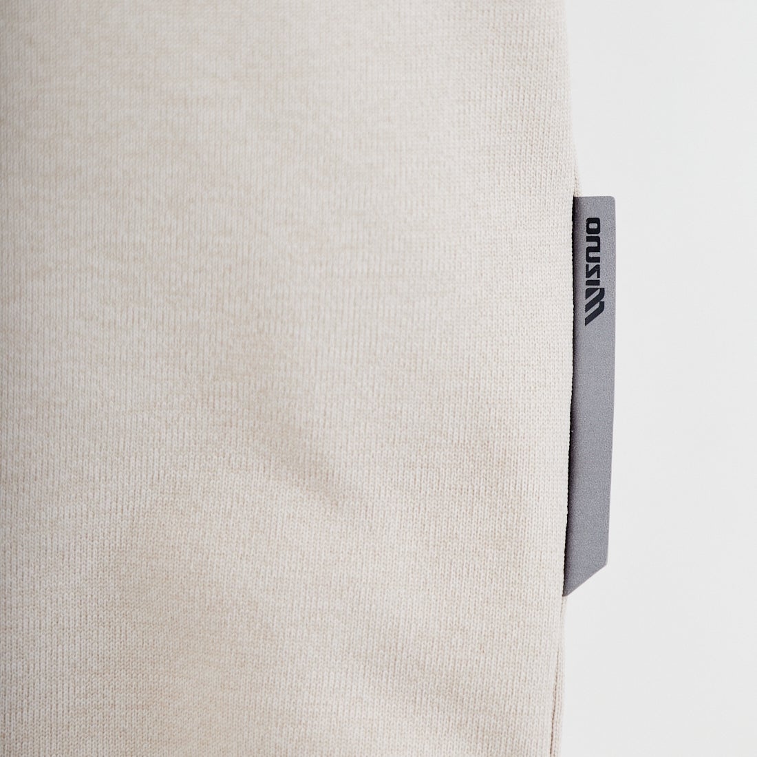 MIZUNO [ミズノ] 別注 ドローコード付き バックプリントTシャツ [D2JADW01-JF] GREIGE