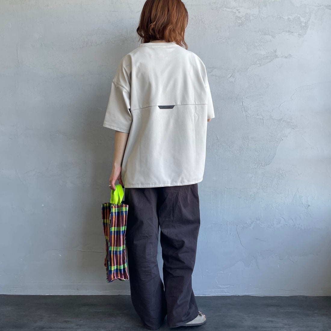MIZUNO [ミズノ] 別注 ポケット付き ワンポイントロゴ刺繍Tシャツ