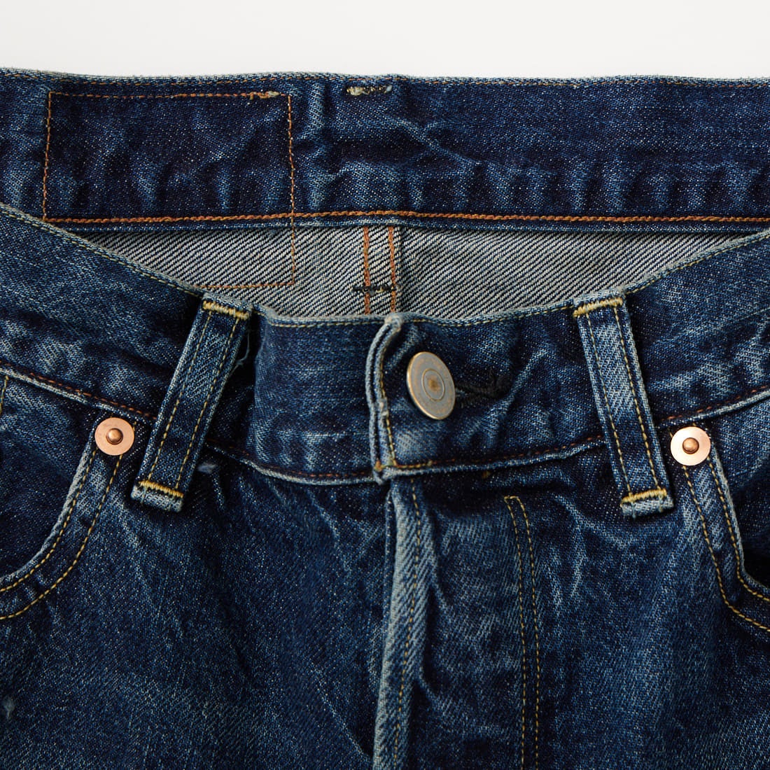 blurhms ROOTSTOCK [ブラームス ルーツストック] 13.5oz クラシックデニムパンツ [BROOTS24F9S26USD] 03 USED IN