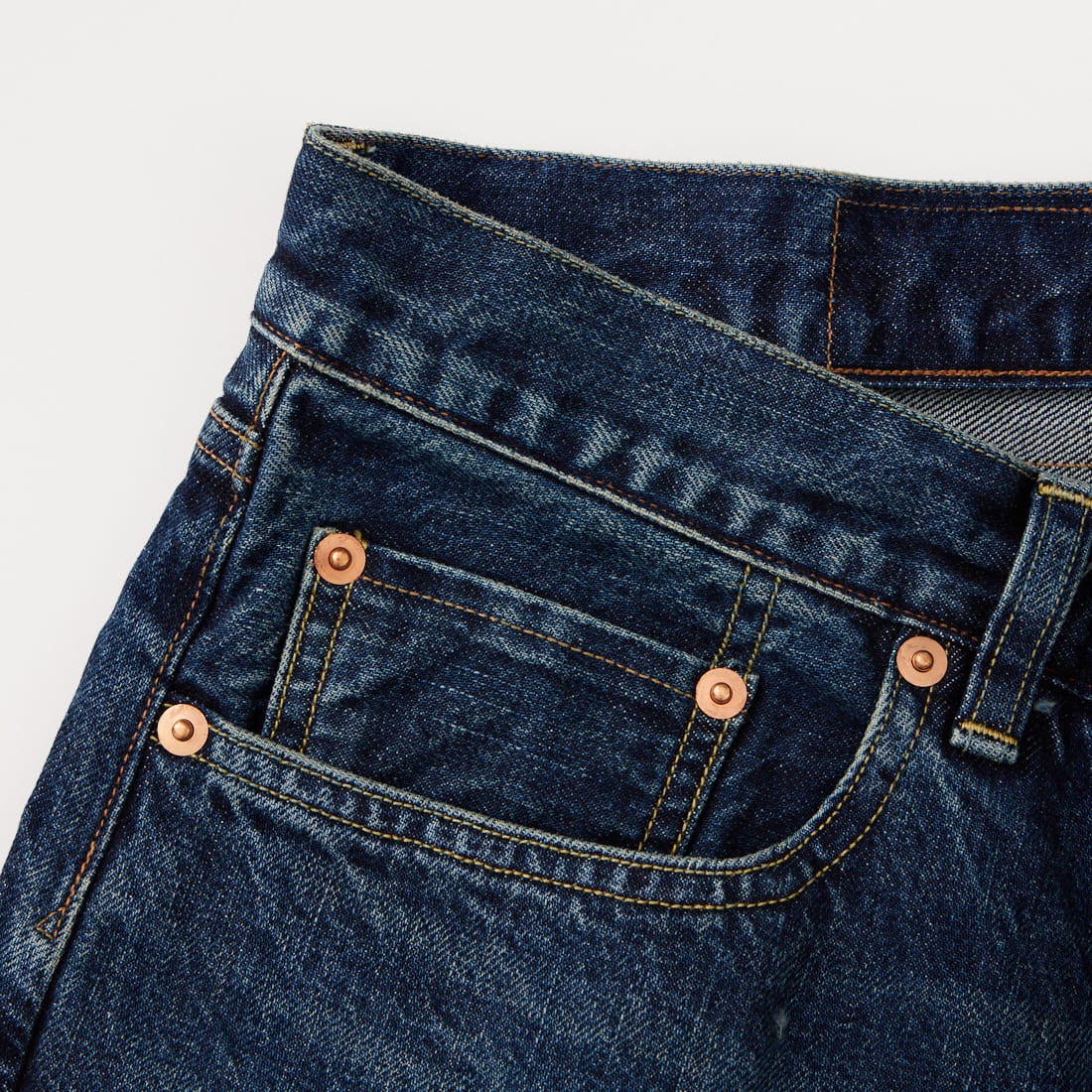 blurhms ROOTSTOCK [ブラームス ルーツストック] 13.5oz クラシックデニムパンツ [BROOTS24F9S26USD] 03 USED IN