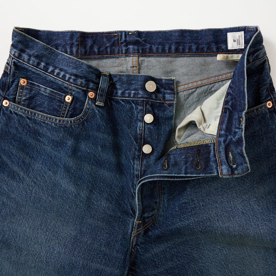 blurhms ROOTSTOCK [ブラームス ルーツストック] 13.5oz クラシックデニムパンツ [BROOTS24F9S26USD] 03 USED IN