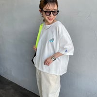 WHITE&&モデル身長：150cm 着用サイズ：F&&