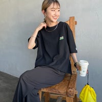 BLACK&&モデル身長：150cm 着用サイズ：F&&