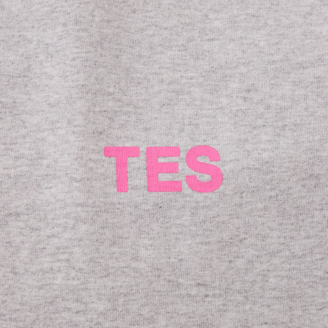 The Endless Summer [エンドレスサマー] 別注 ショート丈 BUHIワンポイントロゴ刺繍Tシャツ [FH-26574508-JF] MIX GRAY
