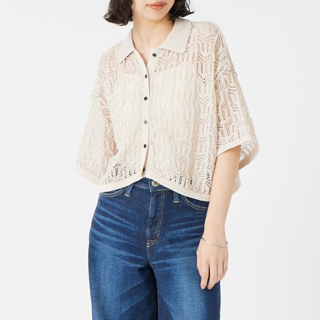 ﾍﾞｰｼﾞｭ&&モデル身長：162cm 着用サイズ：2&&