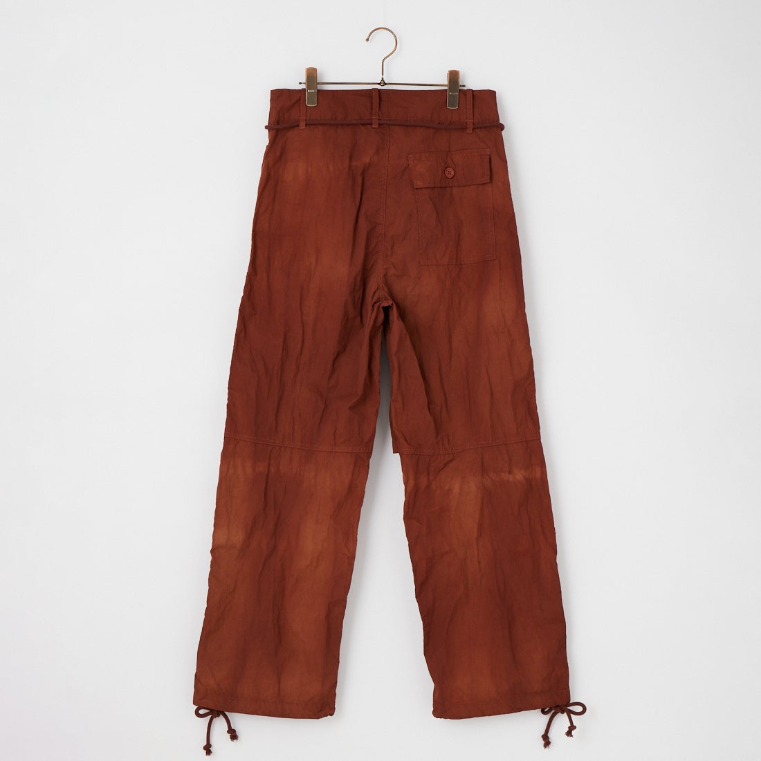 ROTA CANAL [ロタ カナル] ピグメントダイフィールドパンツ [1204-261017] BROWN