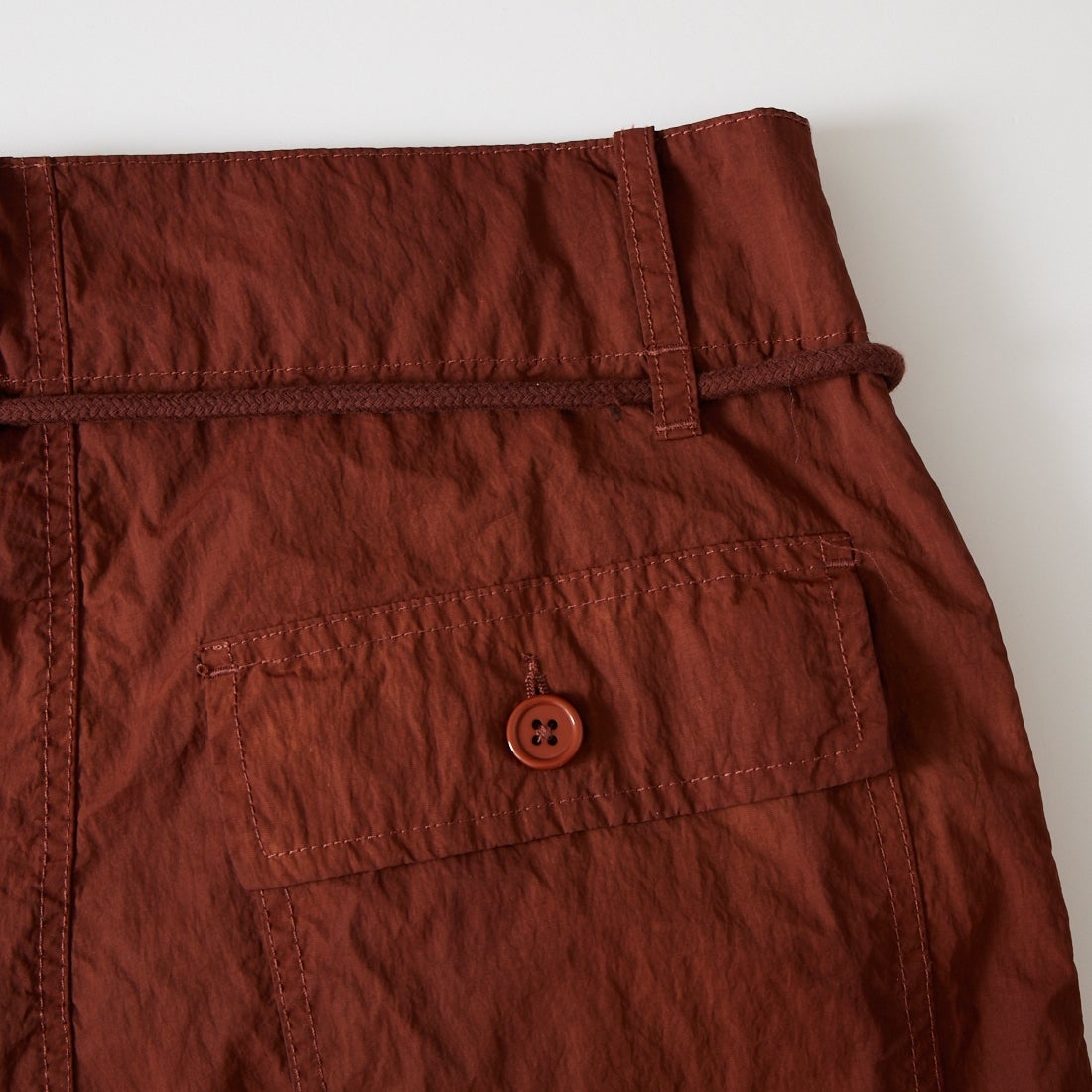 ROTA CANAL [ロタ カナル] ピグメントダイフィールドパンツ [1204-261017] BROWN