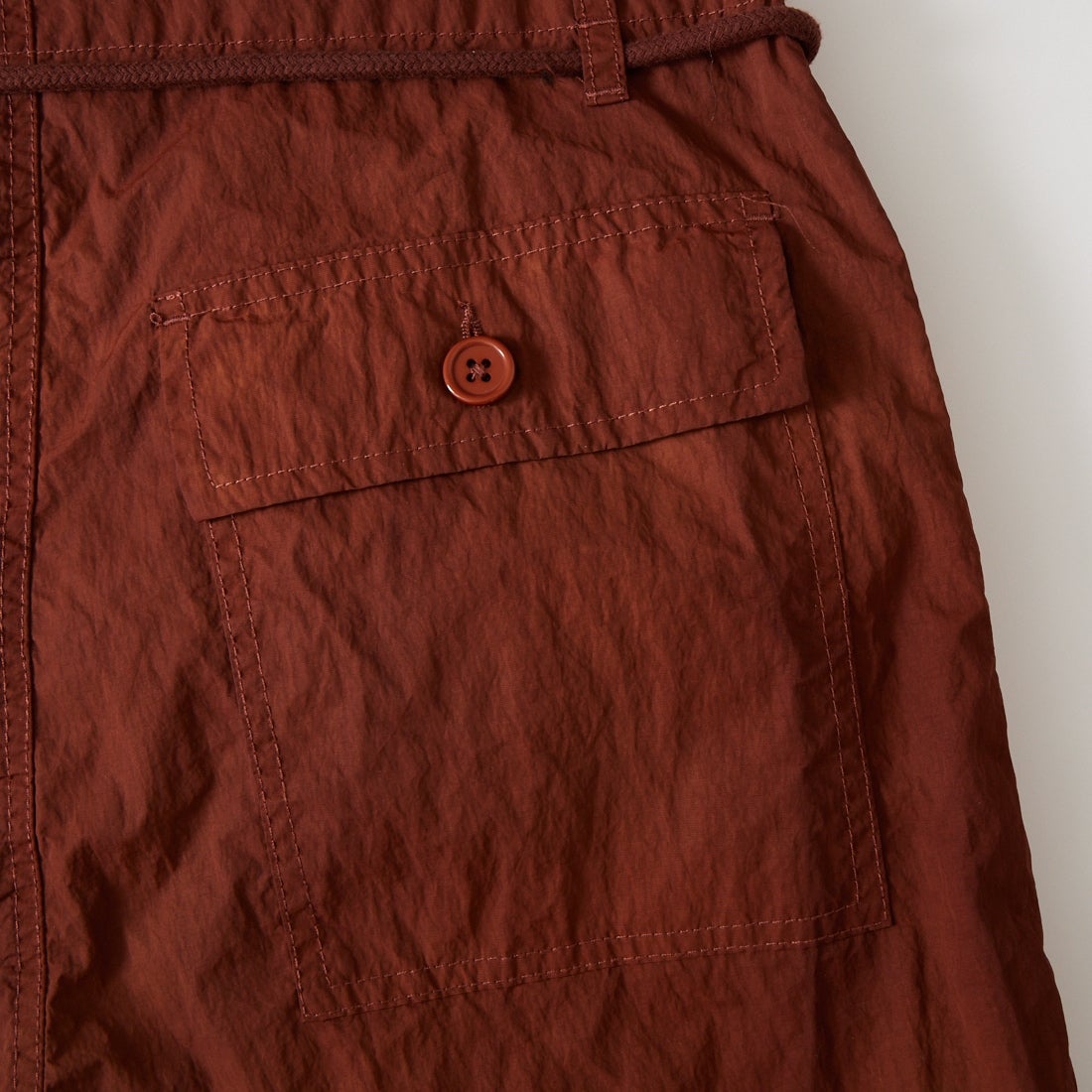 ROTA CANAL [ロタ カナル] ピグメントダイフィールドパンツ [1204-261017] BROWN