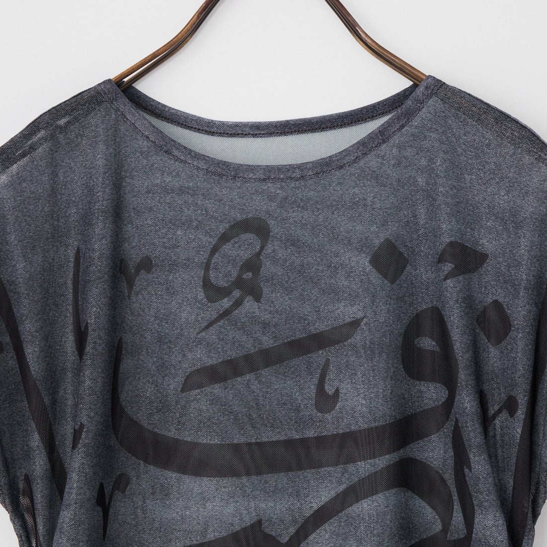 ROTA CANAL [ロタ カナル] ペルシャラングリッジトップス [1205-261011] BLACK