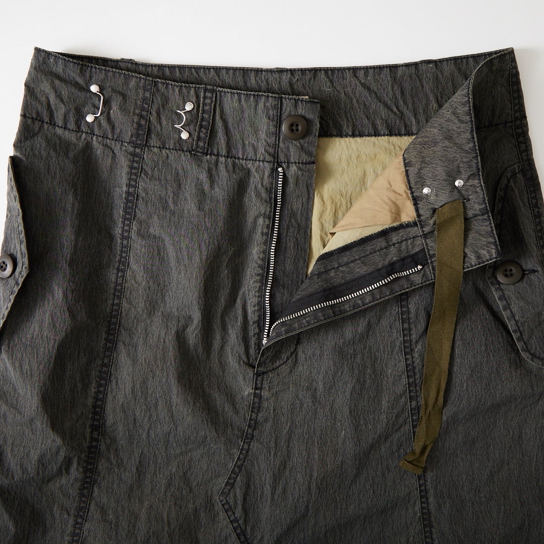 ROTA CANAL [ロタ カナル] ミリタリースカート [1211-261016] OLIVE