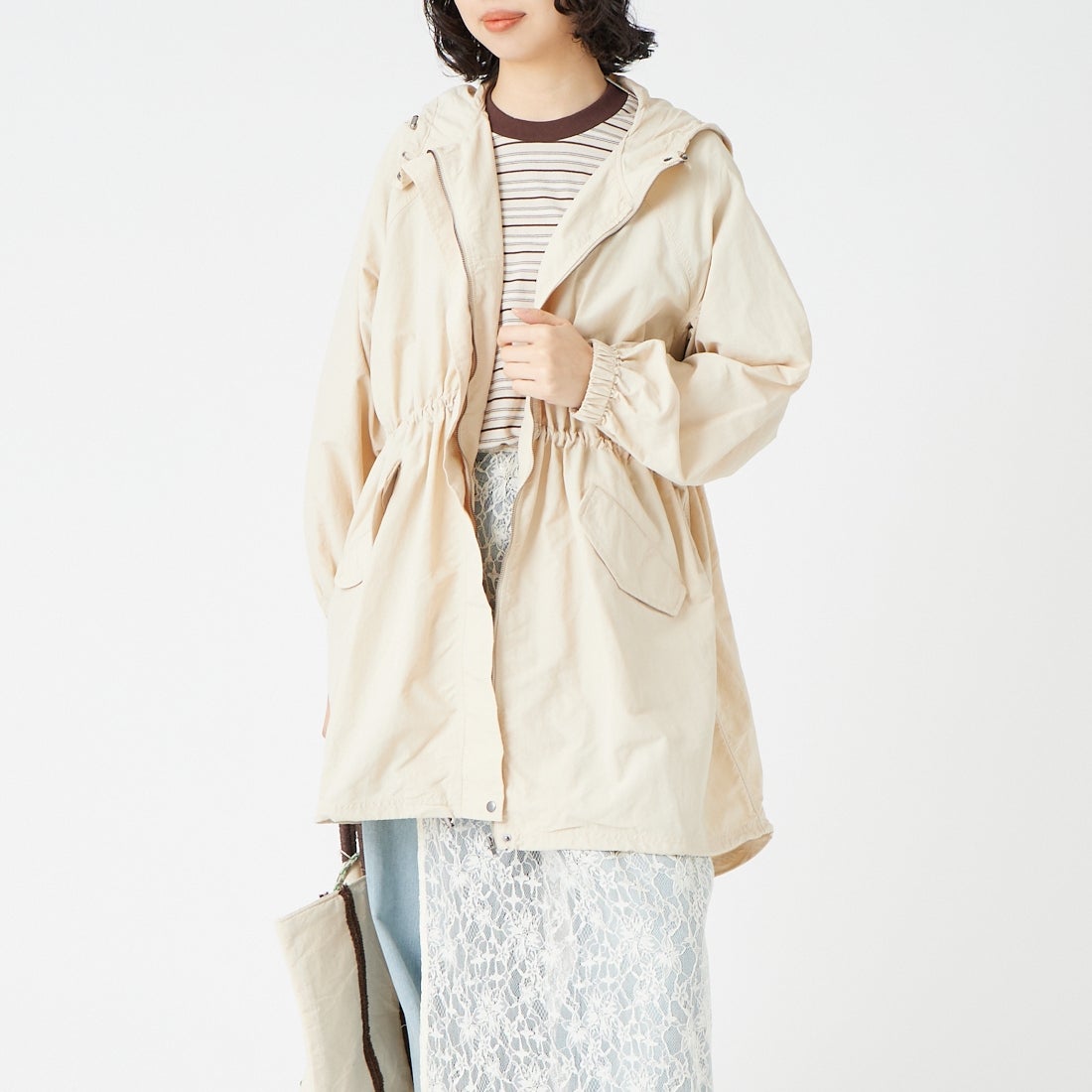 032 ｴｸﾘｭ&&モデル身長：162cm 着用サイズ：F&&