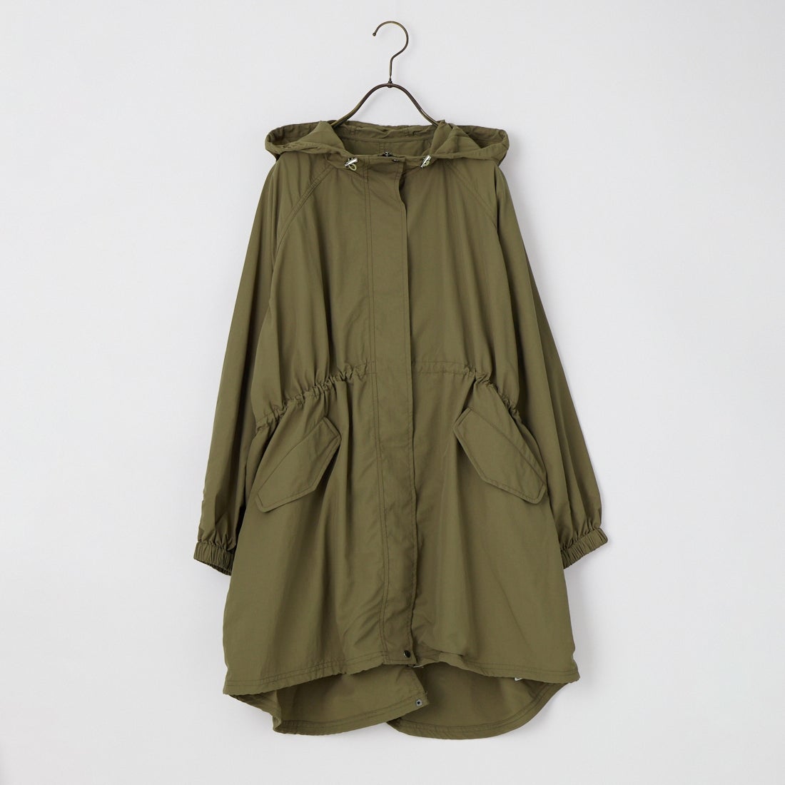 Jeans Factory Clothes [ジーンズファクトリークローズ] ウエストドローナイロンパーカー [21267066] 056 ｶｰｷ