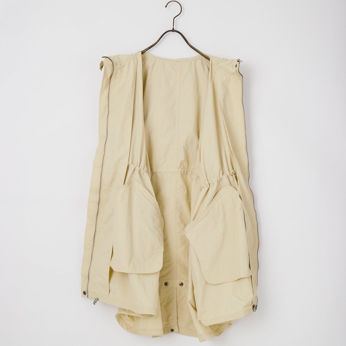 Jeans Factory Clothes [ジーンズファクトリークローズ] ウエストドローナイロンパーカー [21267066] 032 ｴｸﾘｭ