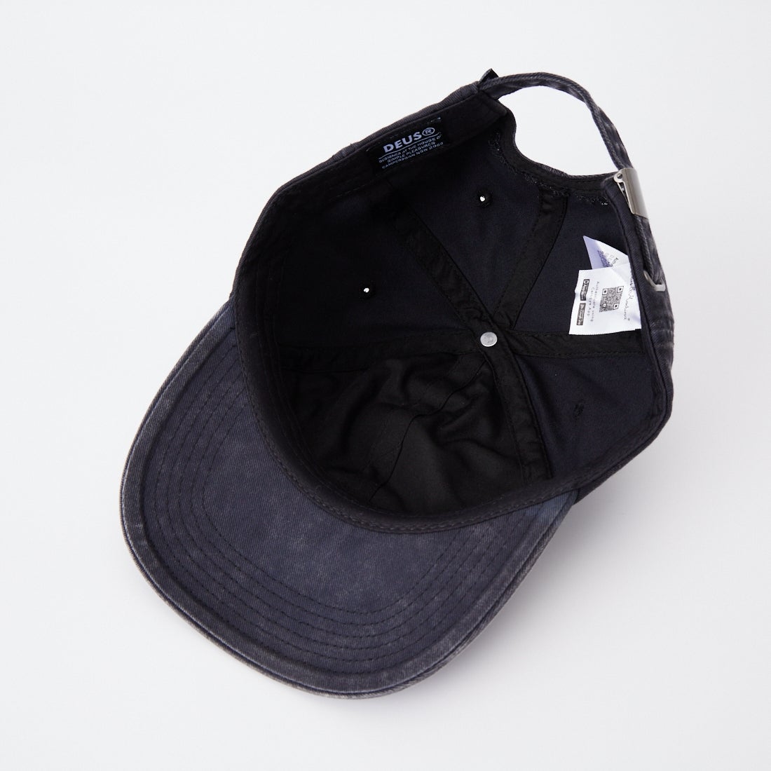 DEUS EX MACHINA [デウス エクス マキナ] SHIELD ガーメントダイ ダッドキャップ [D261MHA191] BLACK