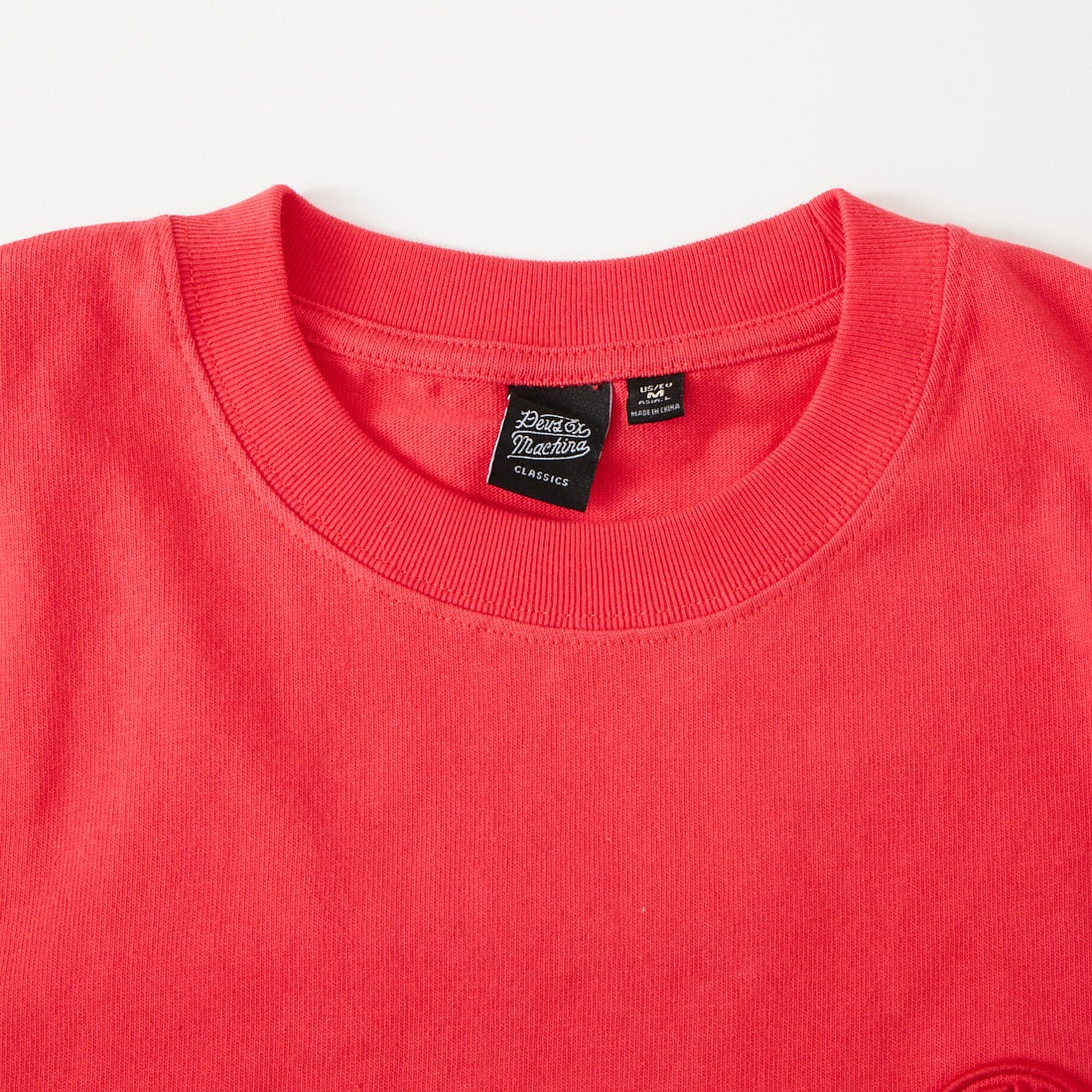 DEUS EX MACHINA [デウス エクス マキナ] PILL ロゴTシャツ [D261MTS172] MELON RED