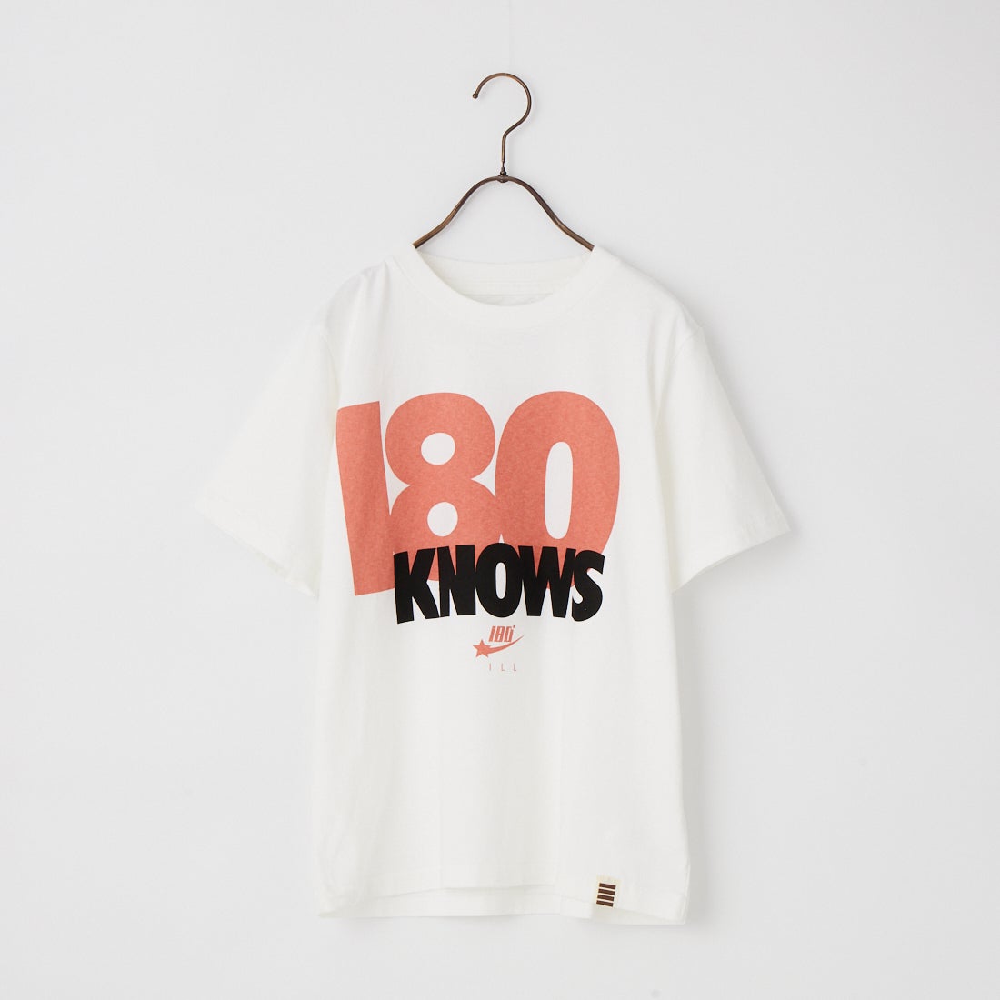 No.１‼️y's プロフィール読んでください！品‼️オールレッドオーダー ILL ONE EIGHTY [イル ワンエイティ] 180 KNOWS プリントTシャツ
