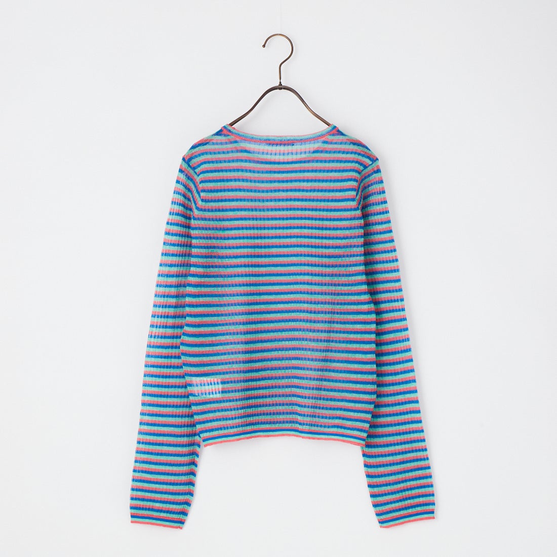 RYE TENDER [ライテンダー] FENIMORE シアーリブトップス [010492600] MLT STRIPE