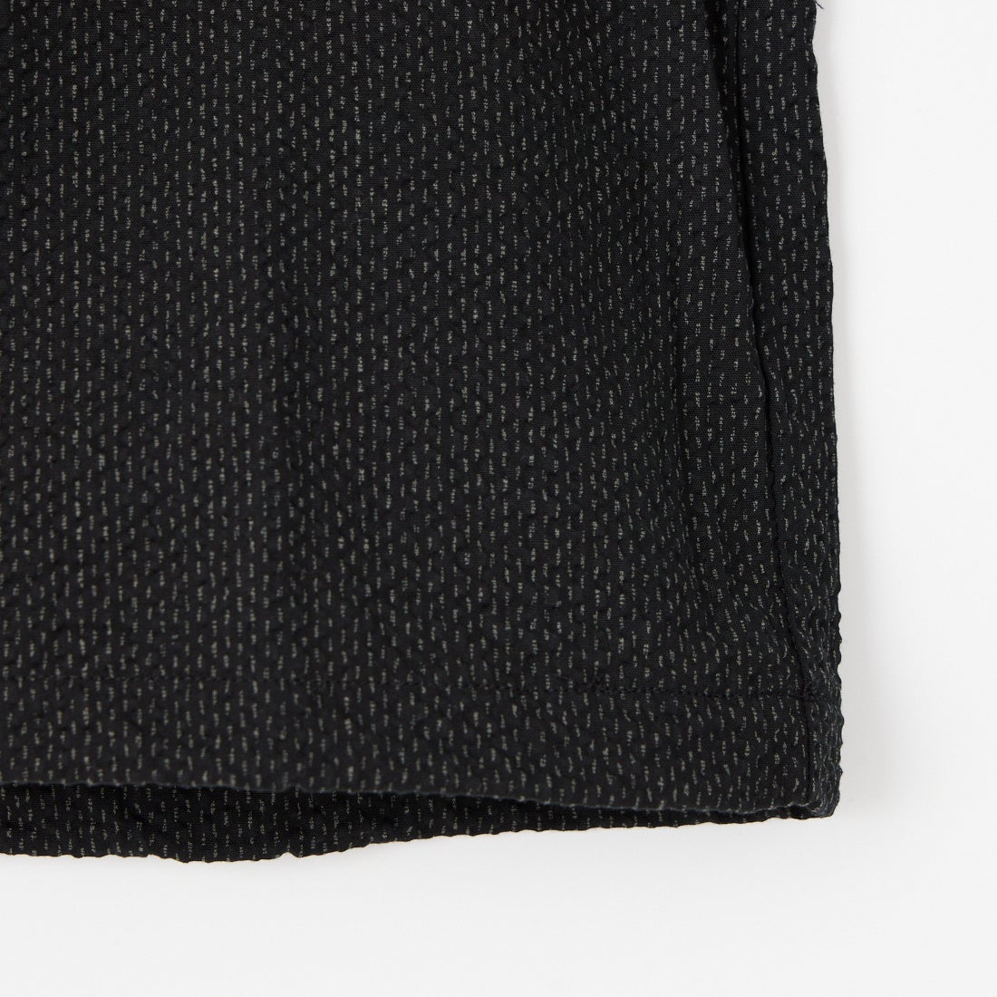 MANUAL ALPHABET [マニュアルアルファベット] ワッフルワイドスピンドル半袖シャツ [MA-S-828] BLACK