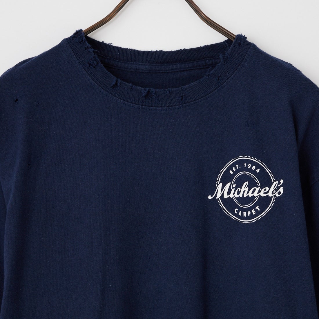 Johnbull [ジョンブル] ヴィンテージクラッシュ 長袖Tシャツ [RE261C01] 900 ｱｿｰﾄ