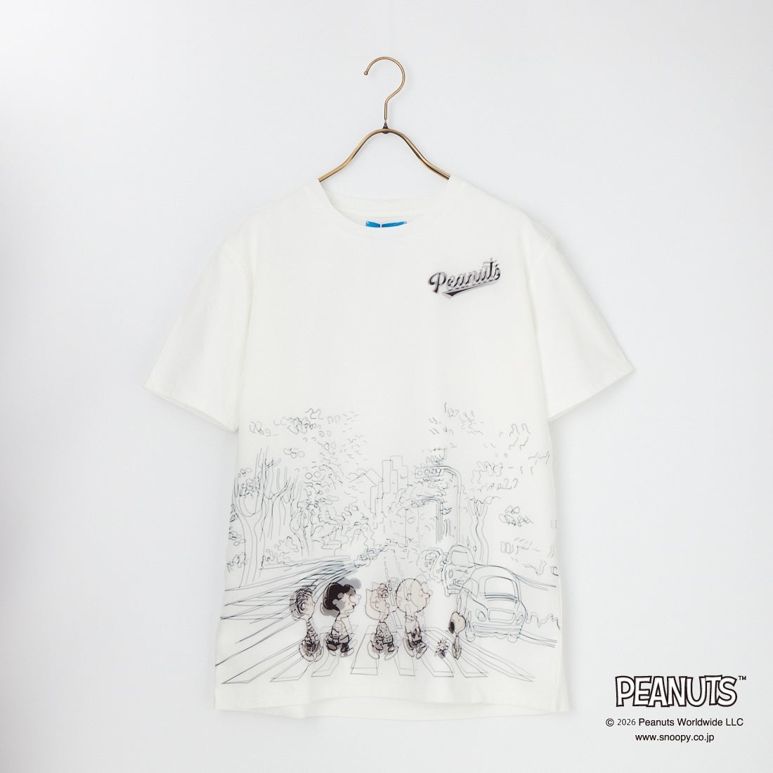 TRIPPY MIKIO ART [トリッピーミキオアート] SNOOPY ABBEY ROAD T