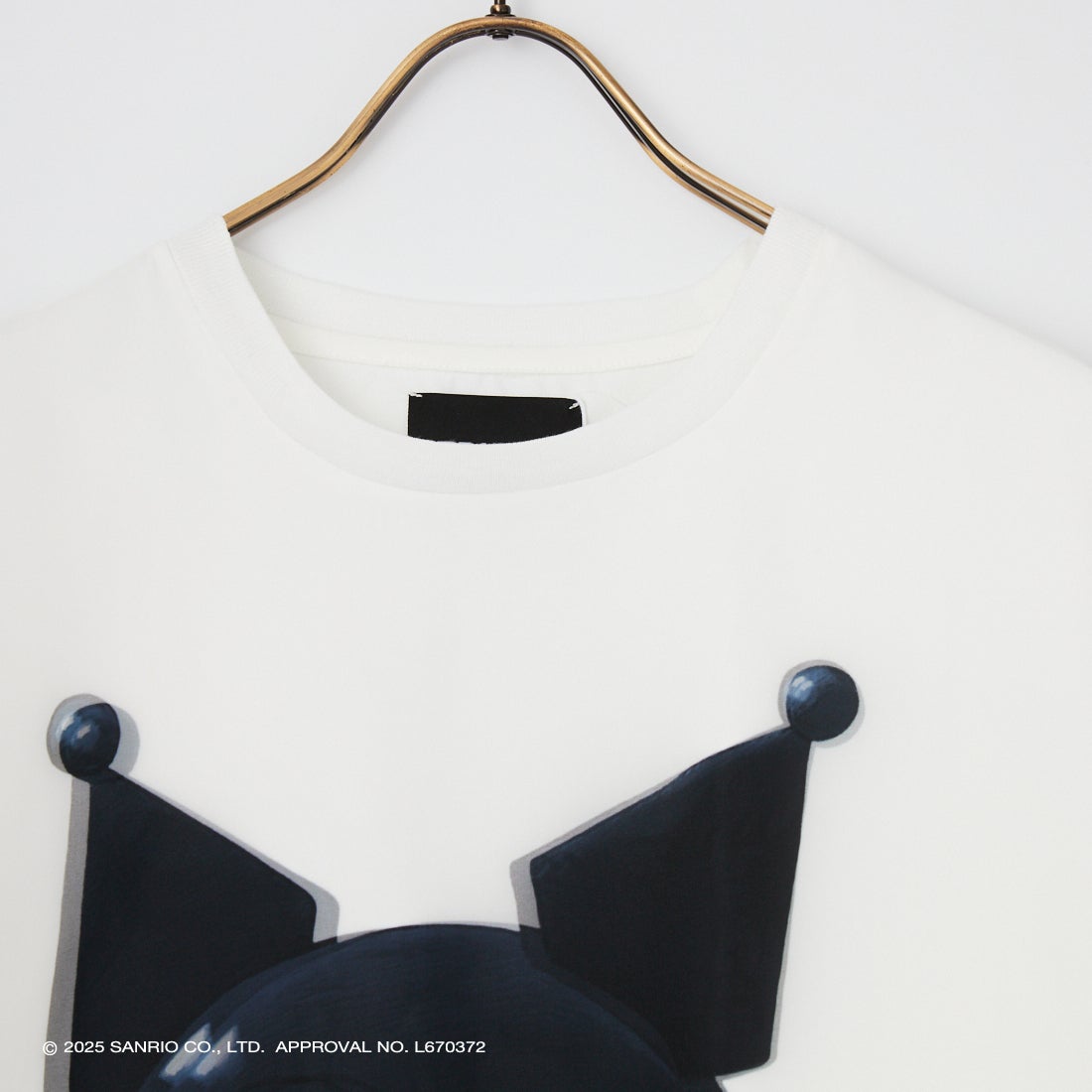 TRIPPY MIKIO ART [トリッピーミキオアート] KUROMI BLACK Tシャツ [TR-096] WHITE