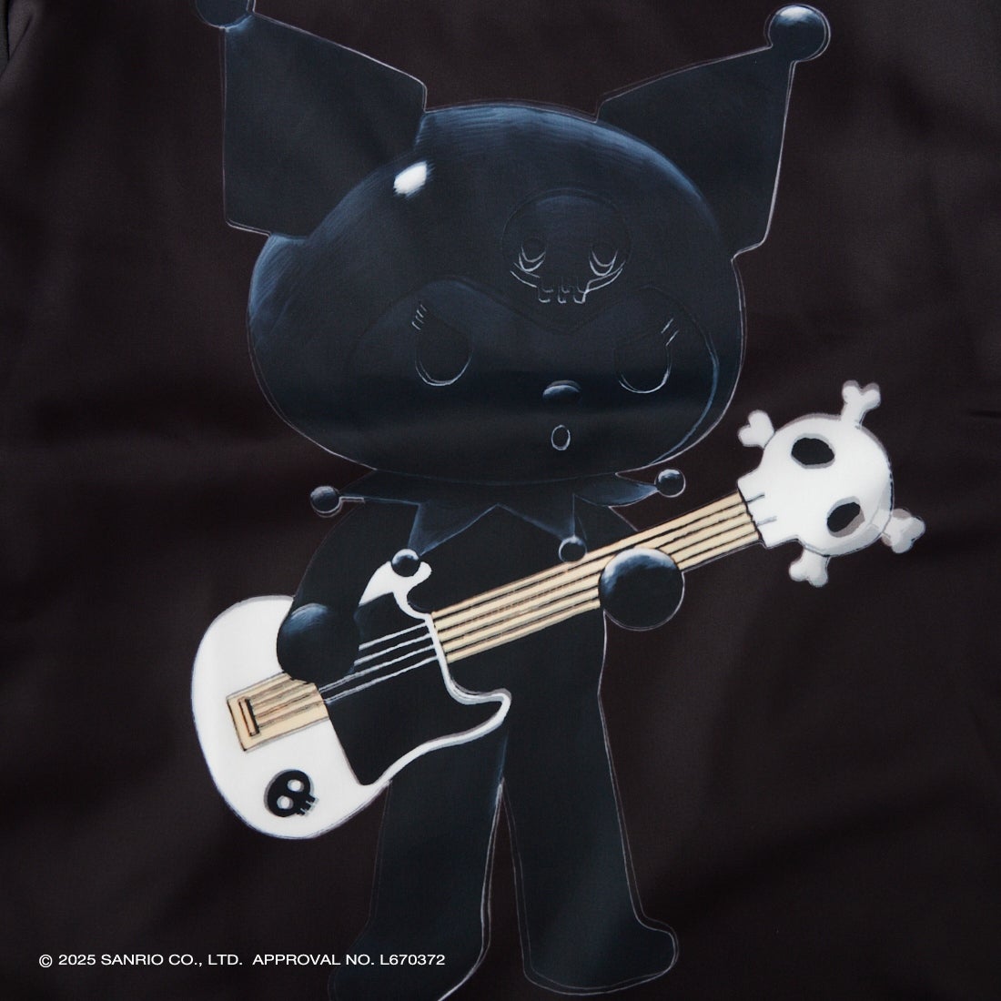 TRIPPY MIKIO ART [トリッピーミキオアート] KUROMI GUITAR Tシャツ [TR-097] BLACK