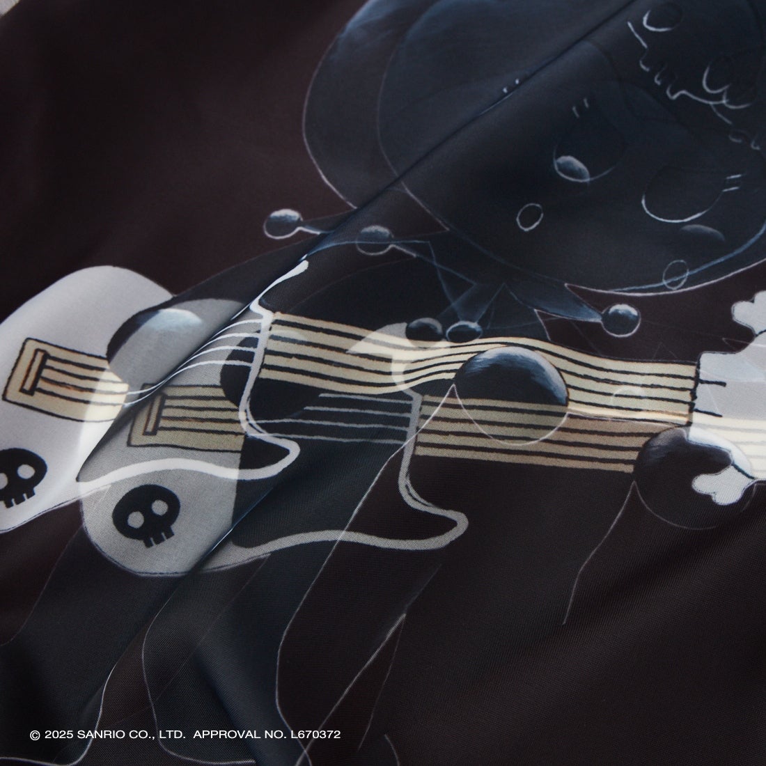 TRIPPY MIKIO ART [トリッピーミキオアート] KUROMI GUITAR Tシャツ [TR-097] BLACK