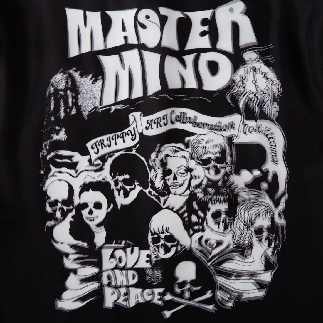 TRIPPY MIKIO ART [トリッピーミキオアート] コラボレーションシャツ ROCK STARS [TRMM-004] BLACK